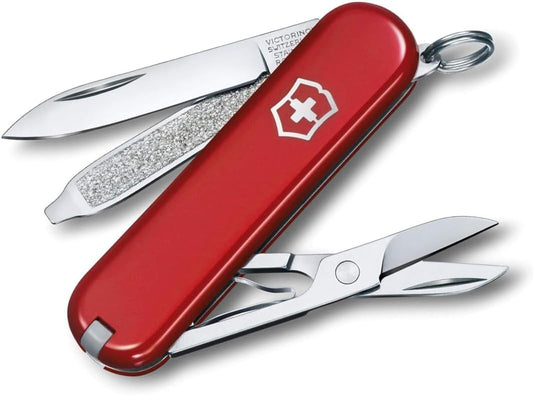 Victorinox Swiss Army Classic SD Pocket Knife, Red