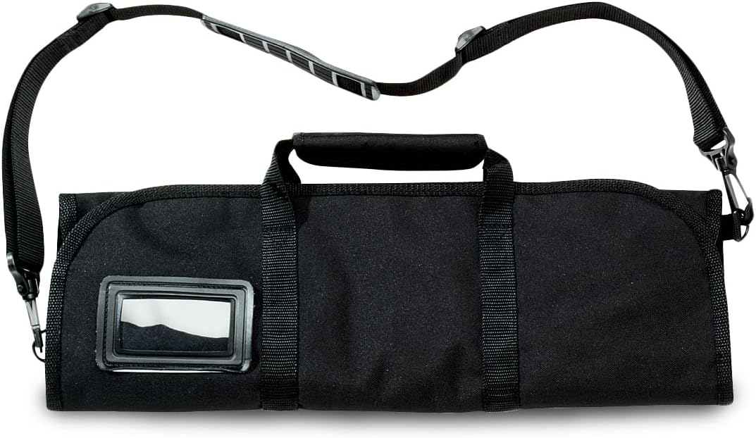 Victorinox Swiss Classic 7 Piece BBQ Cutlery Roll Set Black
