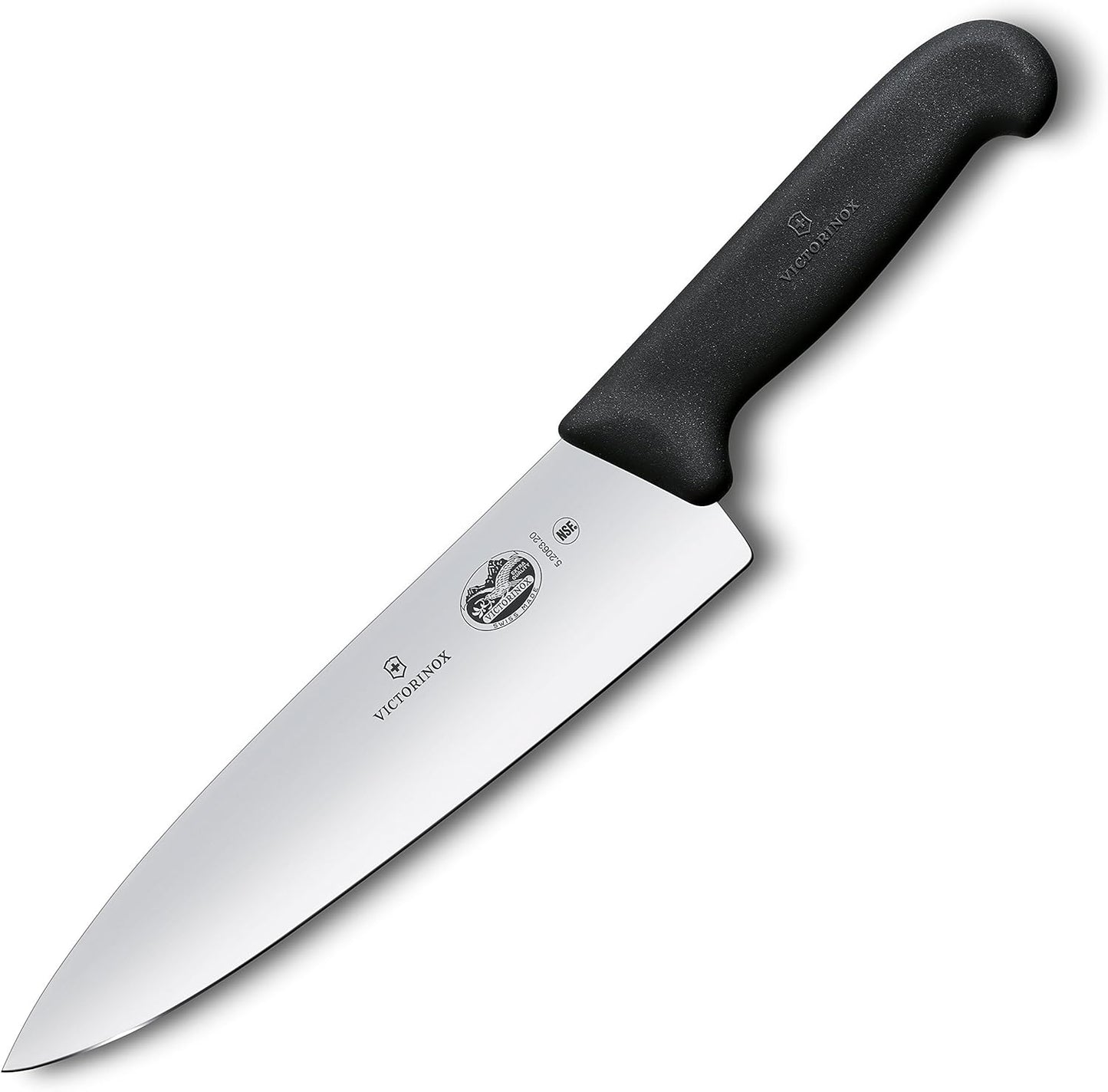 Victorinox Swiss Army Fibrox Chef's Knife Black 8 in