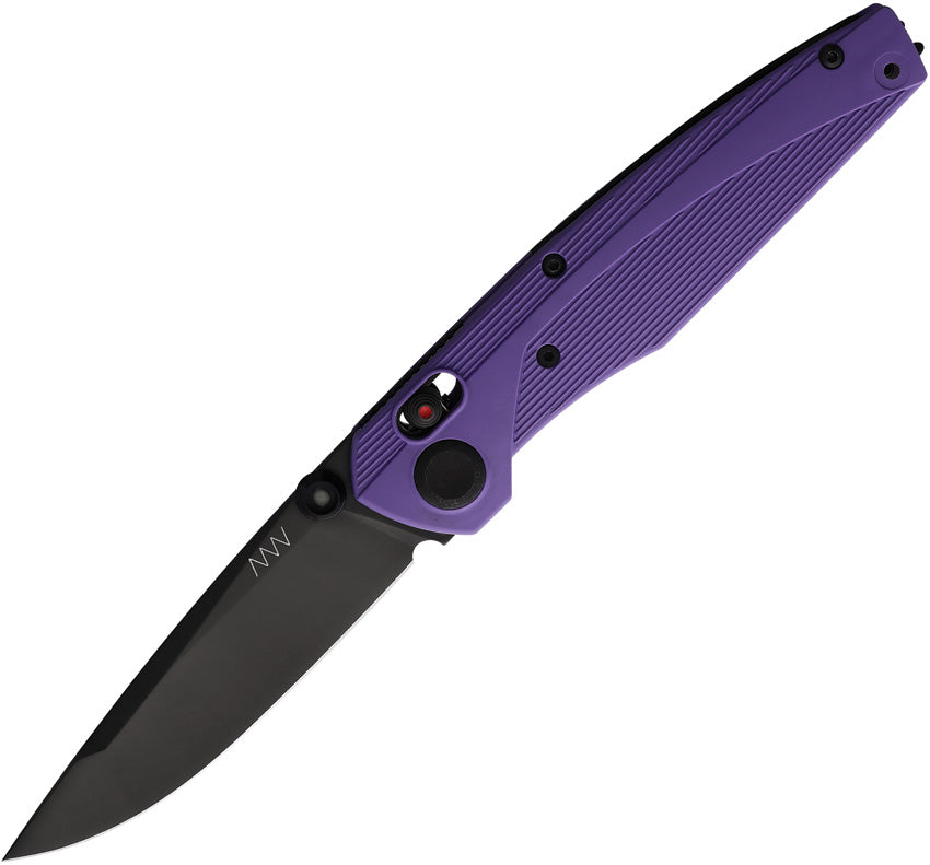 Acta Non Verba Knives A100 Alock Purple GRN Folding MagnaCut Knife 100007P